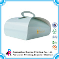 Caja de torta de empaquetado de encargo del papel de aluminio del logotipo de la categoría alimenticia del proveedor de China
